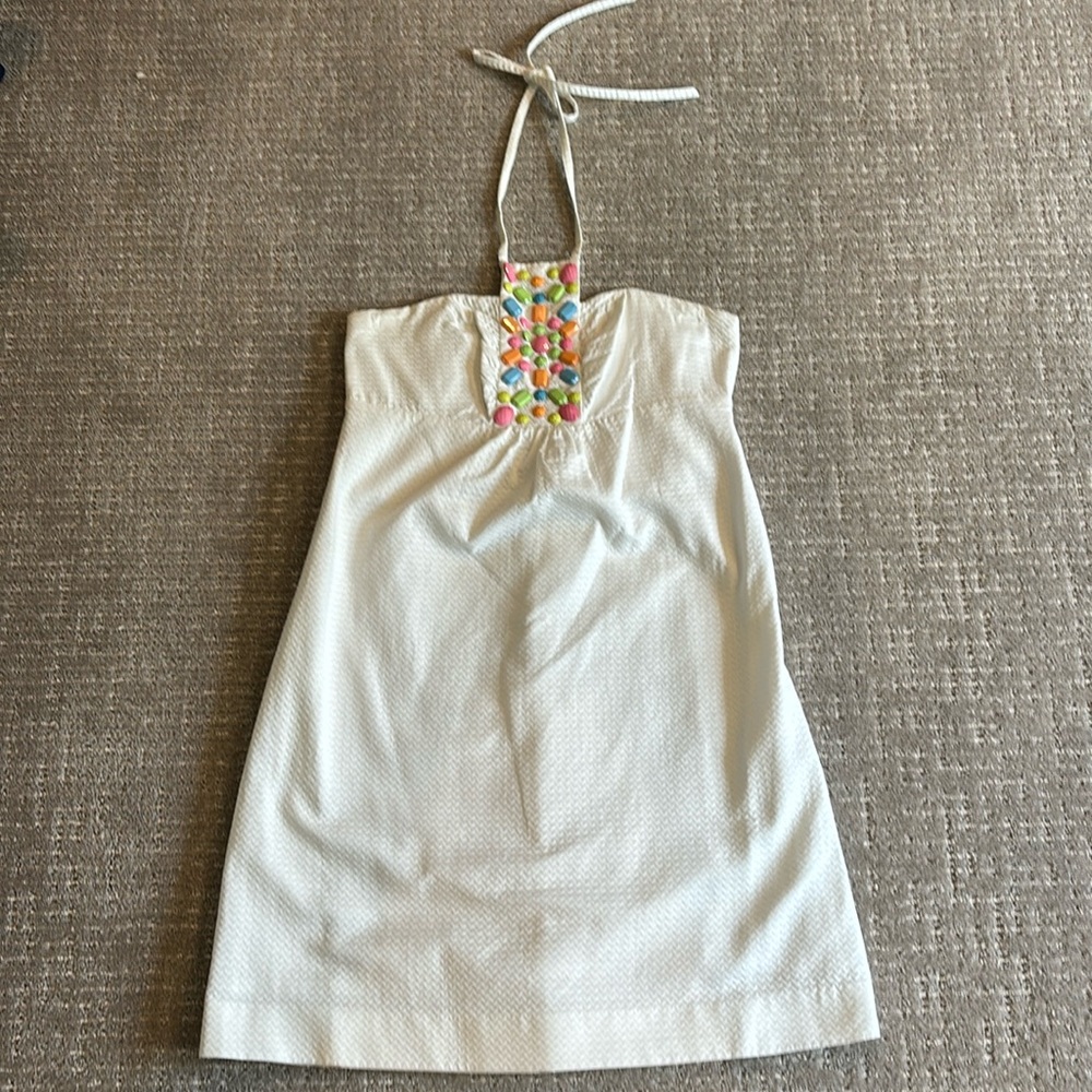 Lilly Pulitzer white summer dress